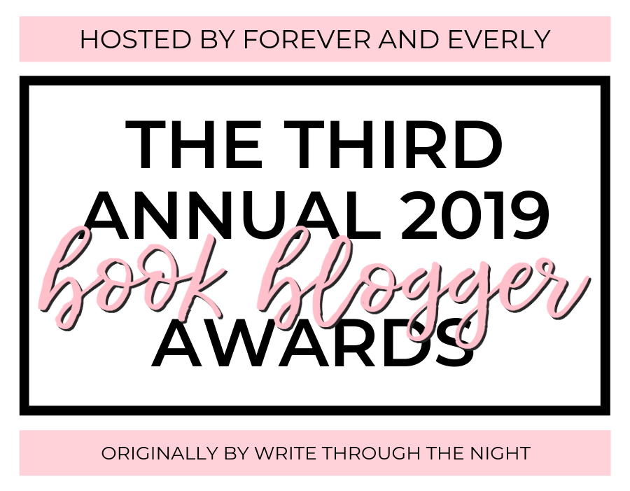 the third annual book bloggers award 2019 image