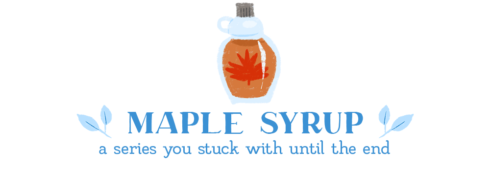waffle book tag maple syrup