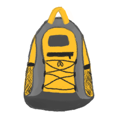 Rory's Yellow Backpack from Gilmore Girls