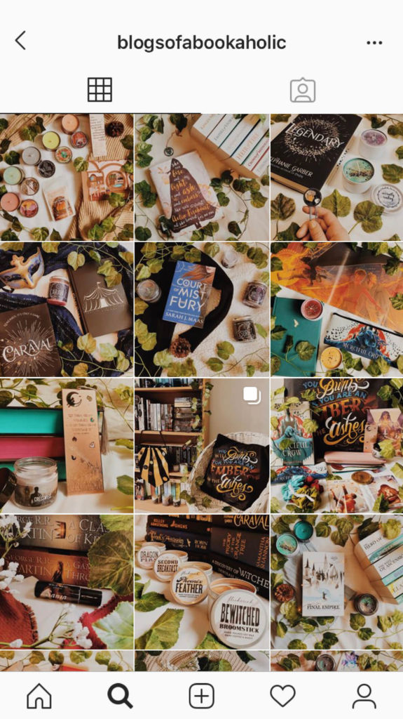 blogs of a bookaholic instagram feed