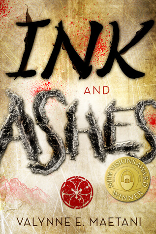 ink and ashes by valynne e maetani book cover