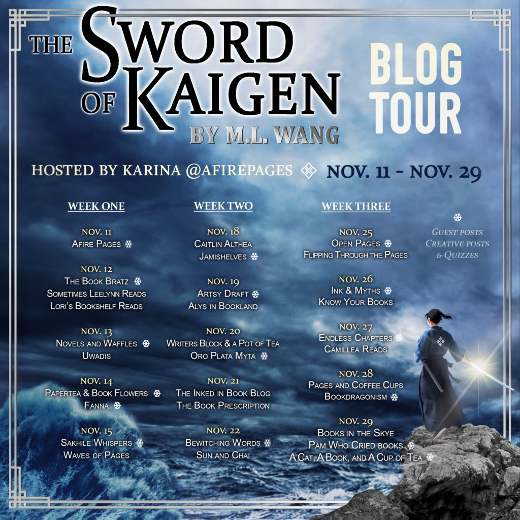 the sword of kaigen blog tour stops