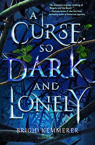 a curse so dark and lonely book cover