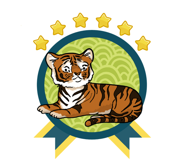 YARC Bengali tiger badge