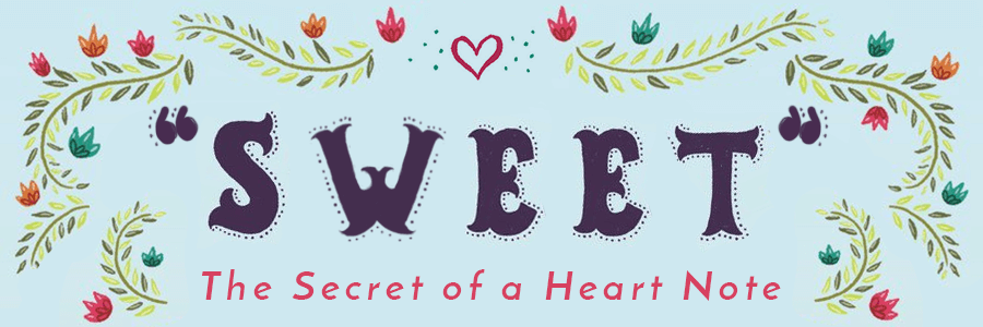 the secret of a heart note one word book review - "Sweet"