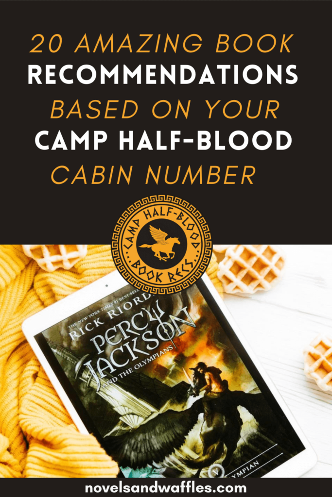 Books to read based on Camp Halfblood cabins - The Book Voyagers