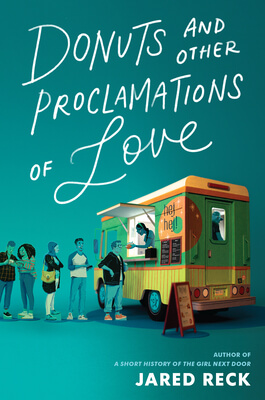 Donuts and Other Proclamations of Love by Jared Reck book cover