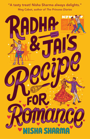 Radha & Jai's Recipe for Romance by Nisha Sharma book cover